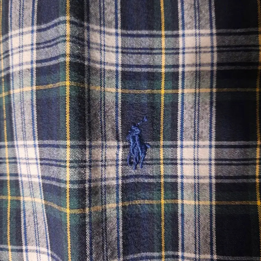 [BUNJANG] Polo Checkered Shirt L / 폴로 체크 셔츠 L