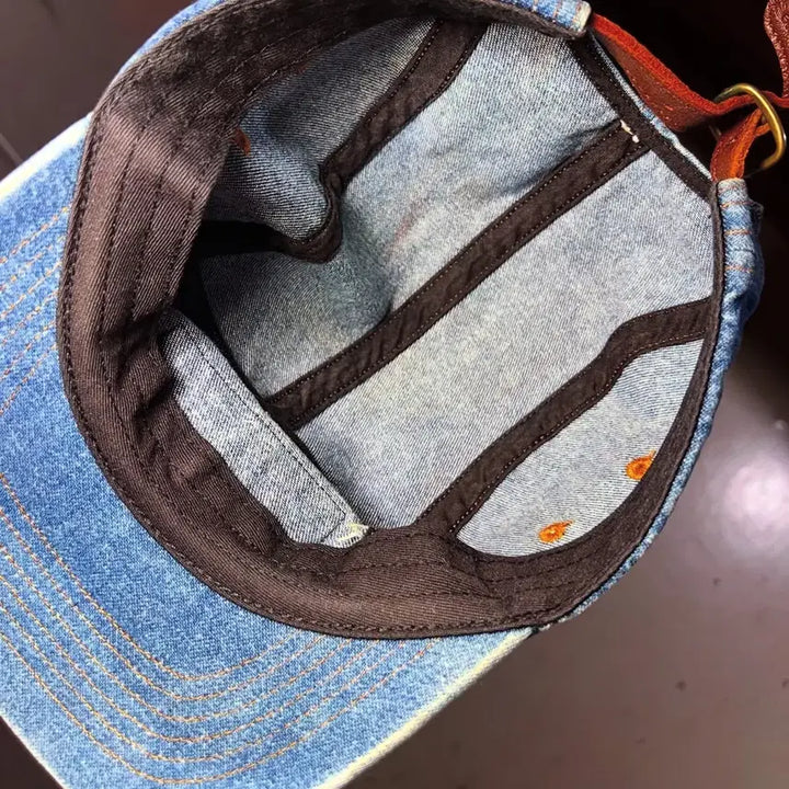 [BUNJANG] Supreme Washed Chino Twill Camp Cap / 슈프림 데님캡 22FW 시즌 워시드 치노 트윌 캠프캡
