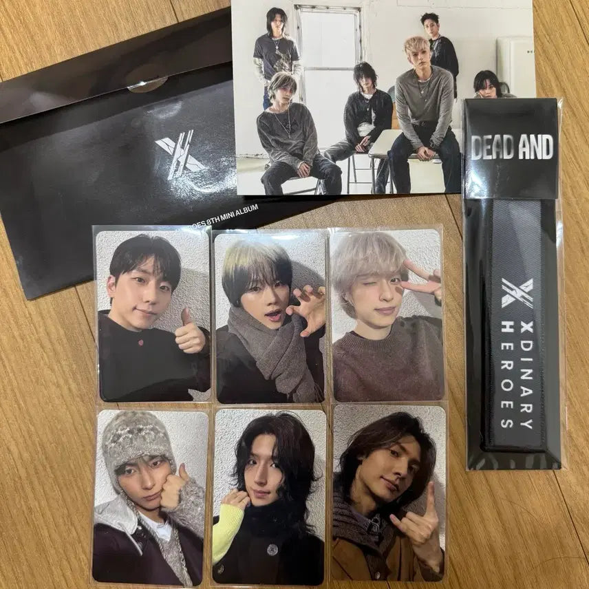 [SOLD OUT] 엑스디너리히어로즈 엑디즈 쇼케이스 입장포카 세트