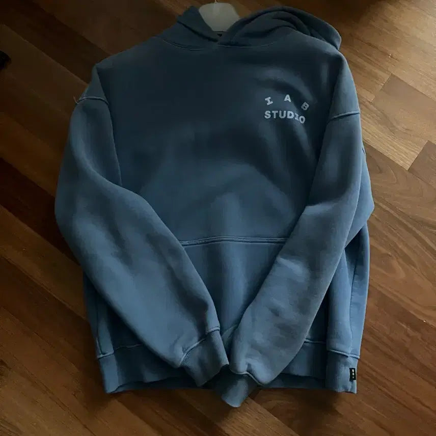 [BUNJANG] IAB Studio Blue Hoodie / IAB STUDIO 후드티 블루