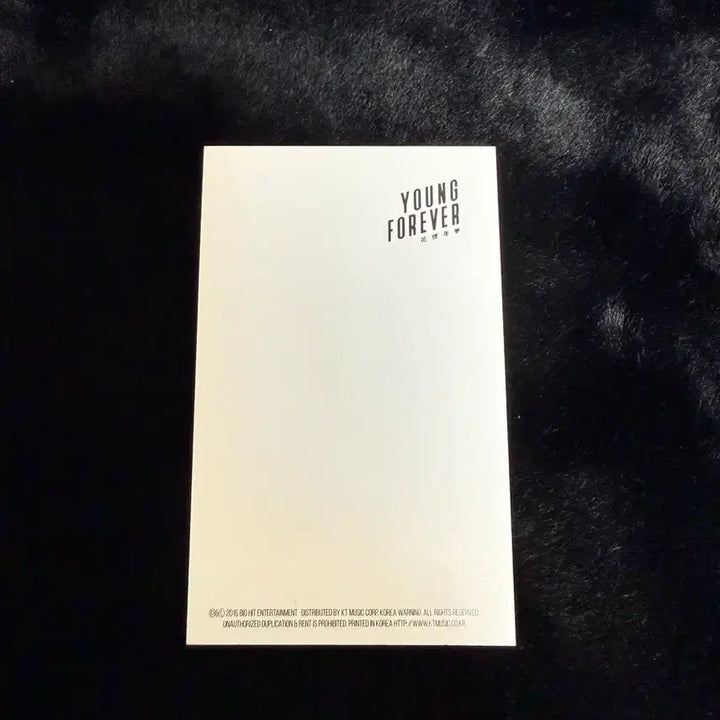 [BUNJANG] BTS Jimin Young Forever Photocard / 지민 쩔어 포카 포토카드 방탄소년단 BTS 영포에버 Jimjn