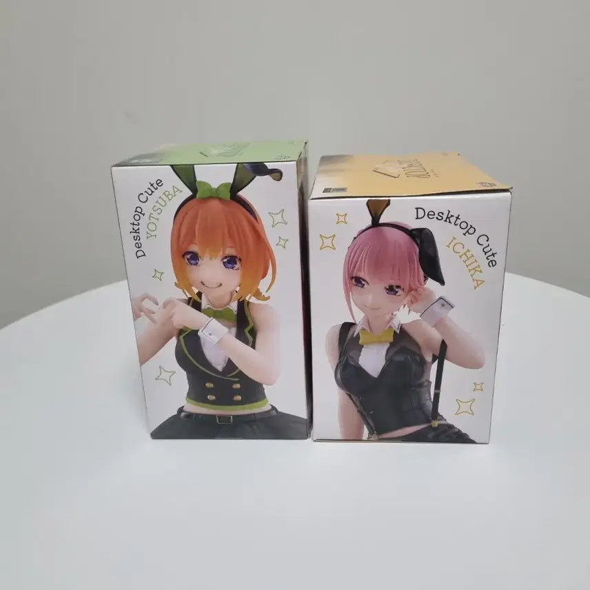 [SOLD OUT] [미개봉]세트 5등분의 신부 5등분 나카노 이치카/요츠바 바니걸 피규어