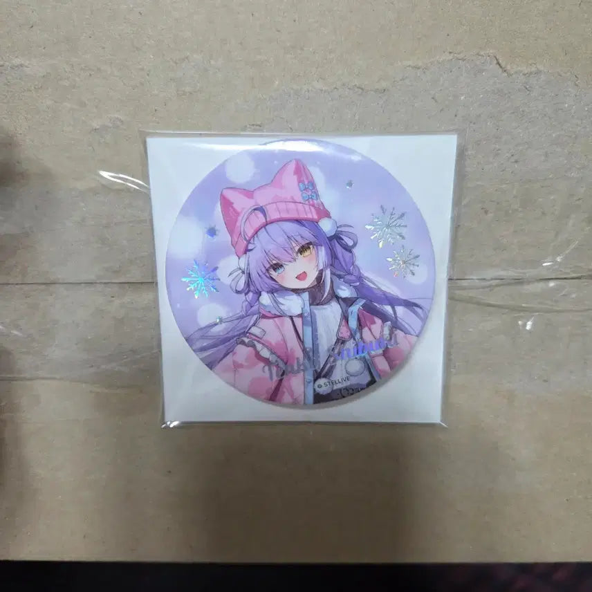 [BUNJANG] StellarLive Shibuki Official AGF Can Badge / 스텔라이브 AGF 공식 시부키 캔뱃지