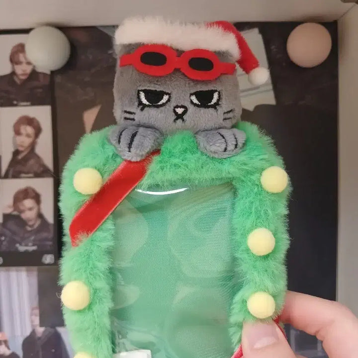 [BUNJANG] BOYNEXTDOOR TaeSan Christmas Ttapung-ie Photocard Holder / 보넥도 태산 크리스마스 탯풍이 카드홀더