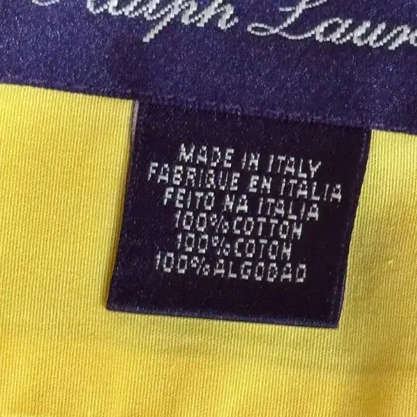 [BUNJANG] Ralph Lauren Purple Label Open Collar Shirt / 랄프로렌 퍼플라벨 오픈칼라셔츠 100