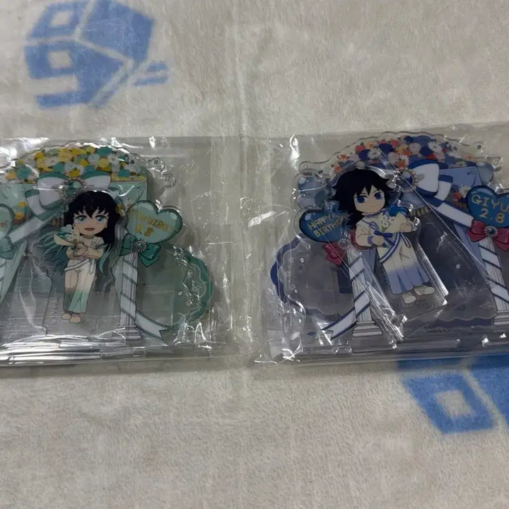 [BUNJANG] Demon Slayer Muichiro &amp; Giyu Acrylic Stand Bundle / 일괄)귀멸의 칼날 무이치로 2025, 기유 2026 생일 아크릴