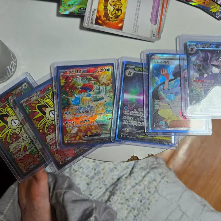 [BUNJANG] Pokemon Marie/Mai/Meowth AR Card Bundle / 포켓몬 카드 마리/명희의 격려/나옹AR