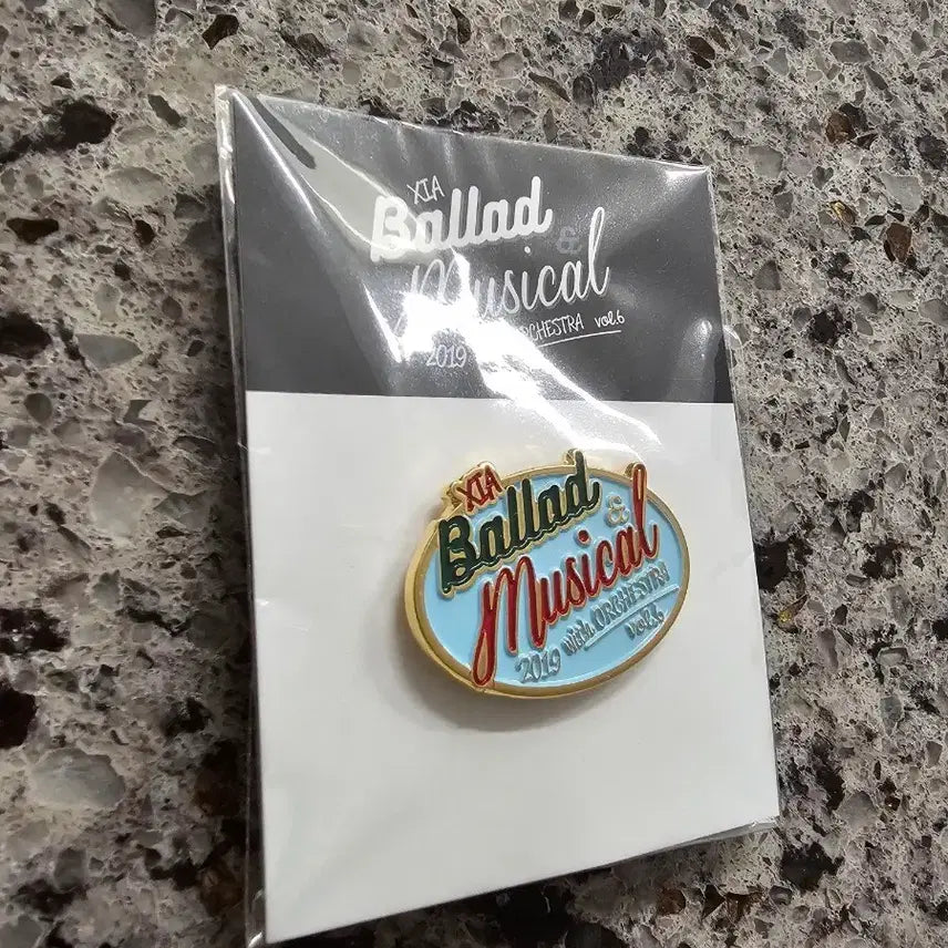 [BUNJANG] XIA Junsu 2019 Musical Concert Badge / 김준수 뱃지