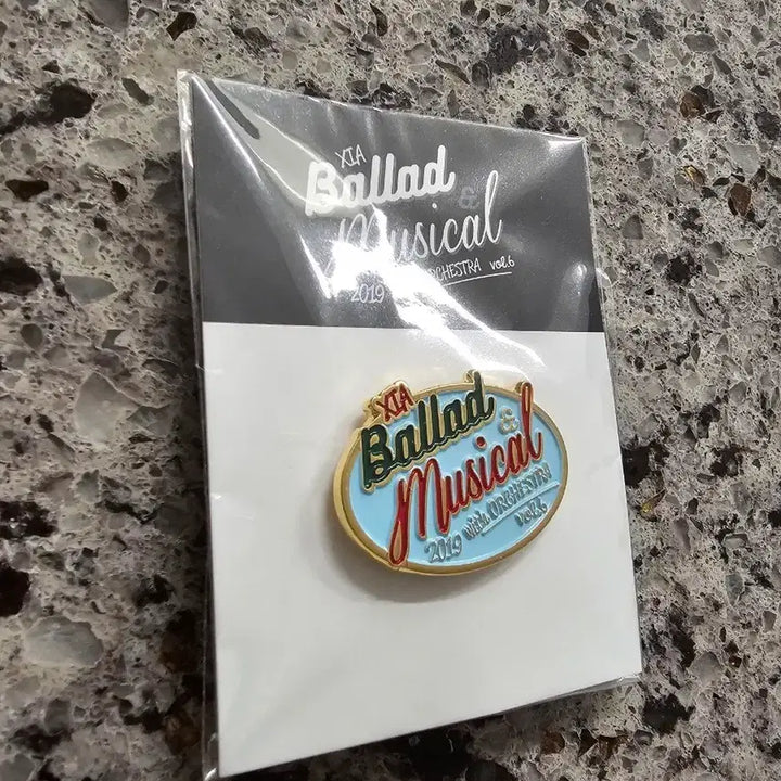 [BUNJANG] XIA Junsu 2019 Musical Concert Badge / 김준수 뱃지