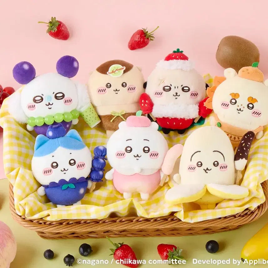 [SOLD OUT] 치이카와 과일 블루베리 하치와레 치이포케 치이포켓 마스코트