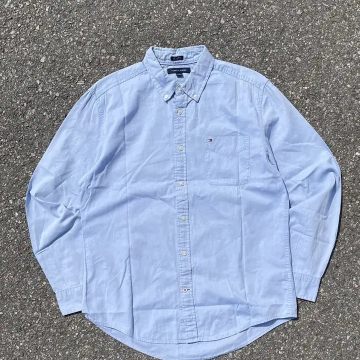[SOLD OUT] 타미힐피거 블루 셔츠
