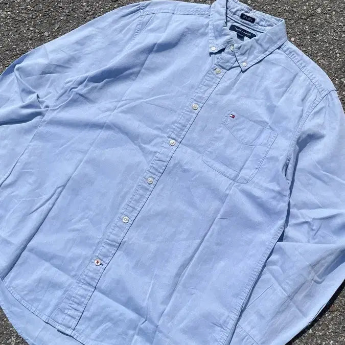 [SOLD OUT] 타미힐피거 블루 셔츠