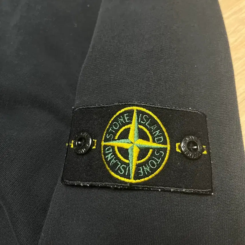 [BUNJANG] Stone Island Black Hooded Zip-Up Sweatshirt 3XL / [백화점판/3XL] 스톤아일랜드 블랙 후드집업 백화점 판 3XL