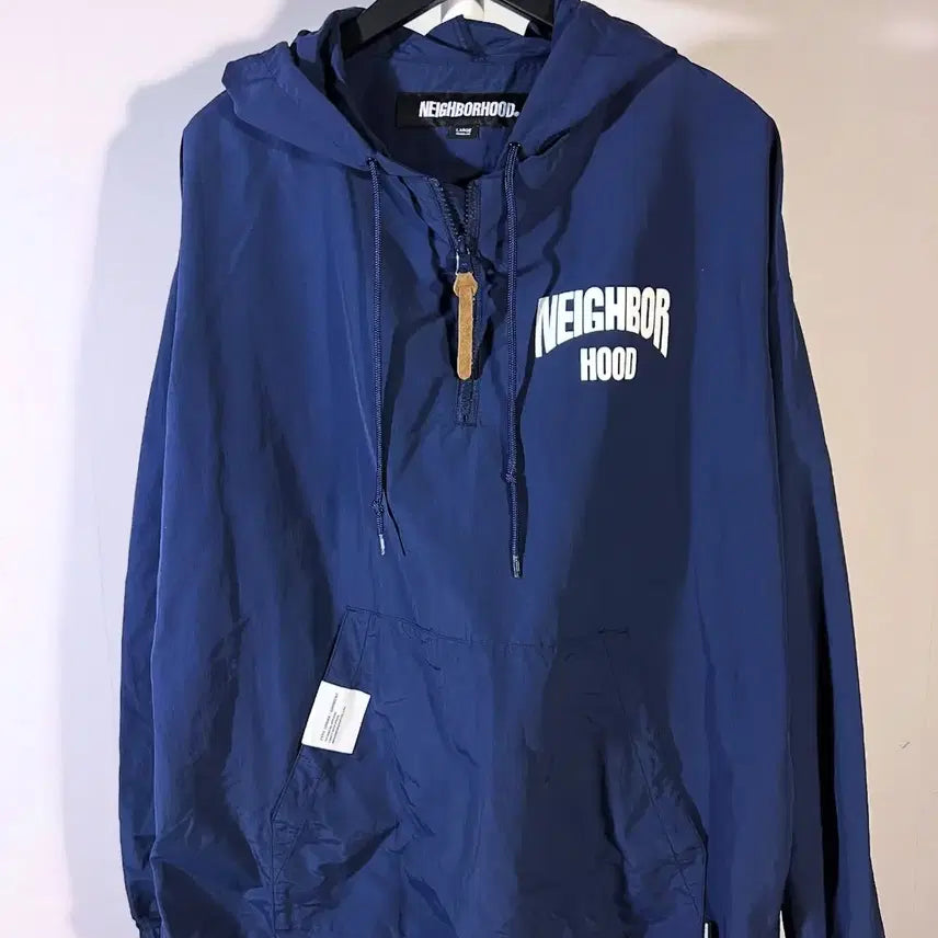 [BUNJANG] NEIGHBORHOOD Anorak Jacket (L) Blue / 네이버후드 아노락 자켓 (L) 블루
