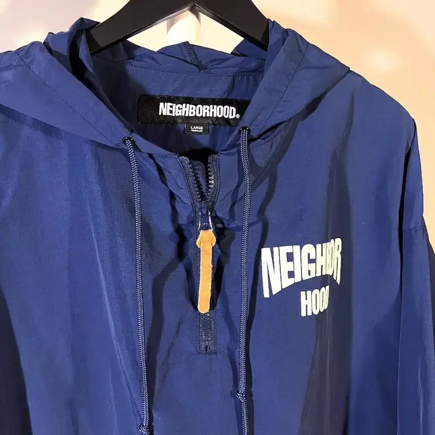 [BUNJANG] NEIGHBORHOOD Anorak Jacket (L) Blue / 네이버후드 아노락 자켓 (L) 블루