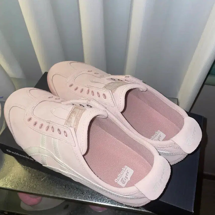 [BUNJANG] Onitsuka Tiger Mexico 66 Slip-On Sneakers / 오니츠카타이거 멕시코 66 슬립온 (255)