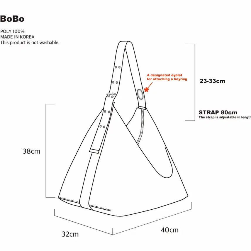 [SOLD OUT] 큘 보보백 블랙 / KUL (kuel) BoBo Bag