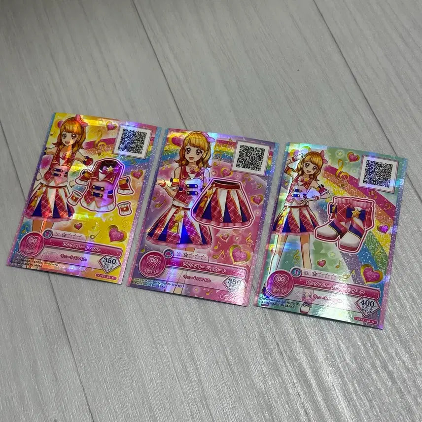 [BUNJANG] Aikatsu! Akari On Parade School Look Pink Parade Card / 아이카츠 아이엠스타 아카리 온퍼레 스쿨룩 핑크 퍼레이드 일판