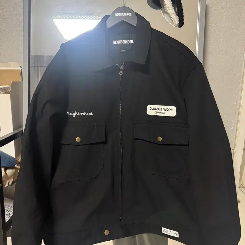 [BUNJANG] Neighborhood Black Work Jacket XL / Neighborhood 26ss 네이버후드 블랙 워크 자켓 XL