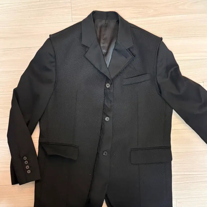 [BUNJANG] Stu Office Cut Off Blazer - M / stu office 컷오프 블레이져 M