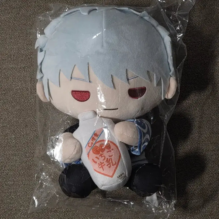 [BUNJANG] Gintama Shanghai Gintoki Sitting Plush (Sealed) / 은혼 상하이 긴토키 앉은 인형(미개봉)