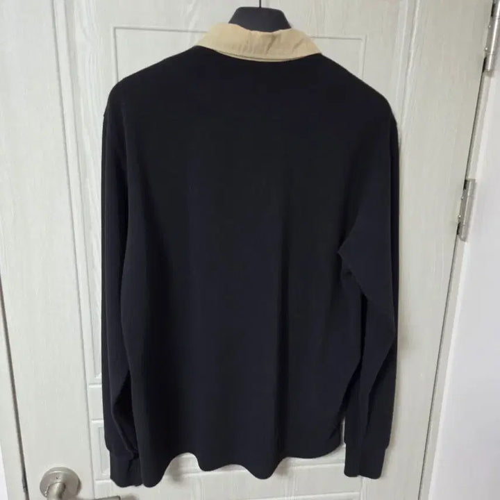 [BUNJANG] BDR Pique Long Sleeve Shirt - Black / 비디알 피케 롱슬리브 L 블랙