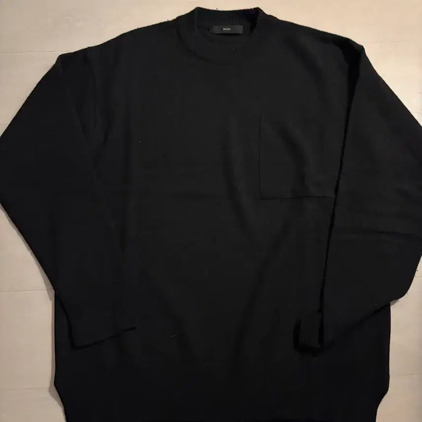 [BUNJANG] 21FW BEAKER Pocket Knit Black / 21fw) 비이커 포켓 니트