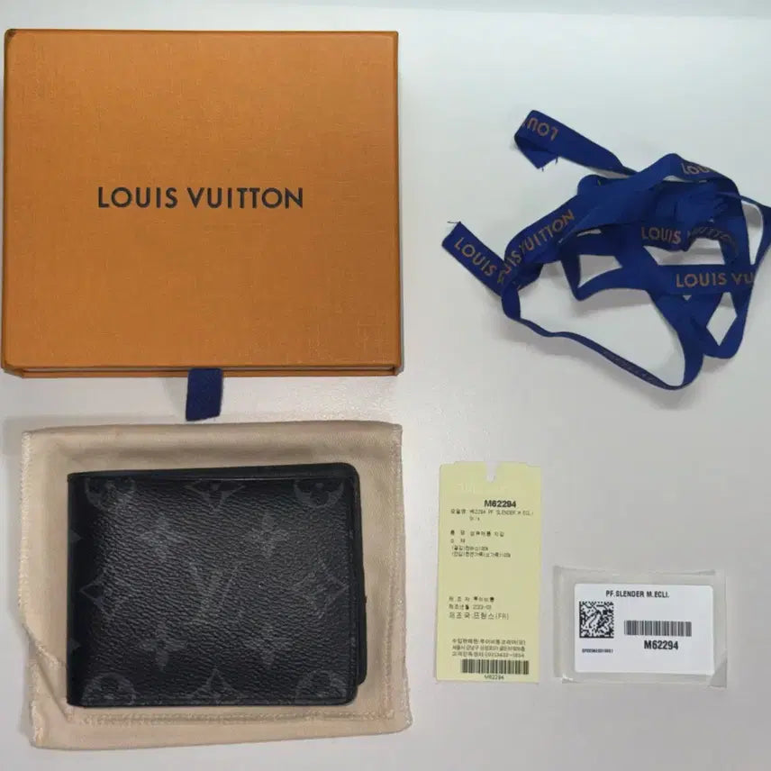 [BUNJANG] Louis Vuitton Eclipse Monogram Slender Wallet / 루이비통 이클립스 모노그램 슬렌더 월릿 카드지갑