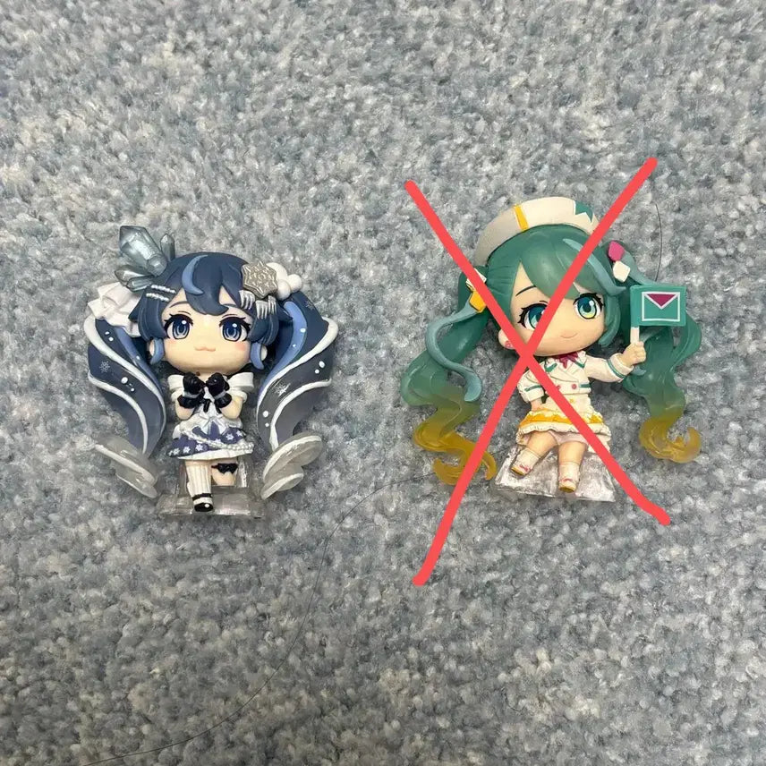 [BUNJANG] Hatsune Miku Yukimiku 2025 Figure / 하츠네 미쿠 아소토 가챠 피규어 2025 유키미쿠 마지미라 보컬로이드