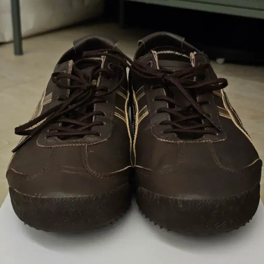 [BUNJANG] Onitsuka Tiger Mexico 66 SD Brown/Champagne Sneakers / [초미품] 오니츠카타이거 멕시코 66 SD 브라운/샴페인 270
