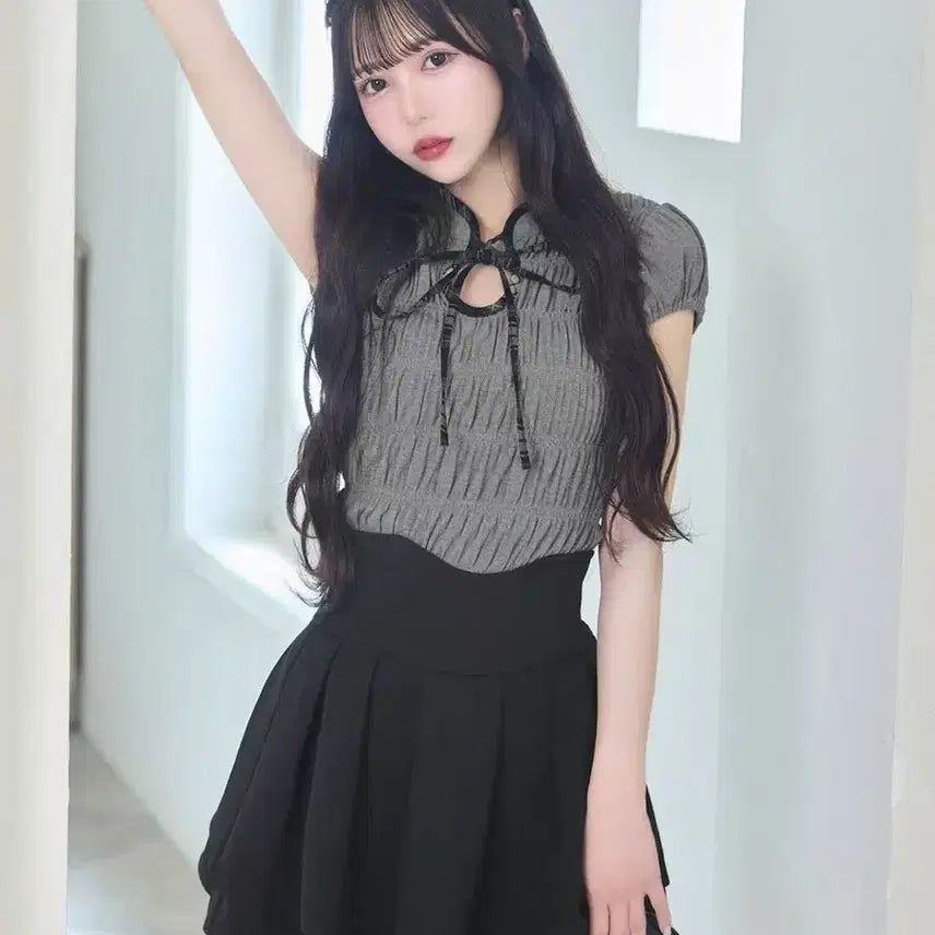 [BUNJANG] Michel Macaron S Black Skirt / 미셸마카롱 미각스커트 S 블랙 양산형 지뢰계 스나계 걸리 양지뢰 일브