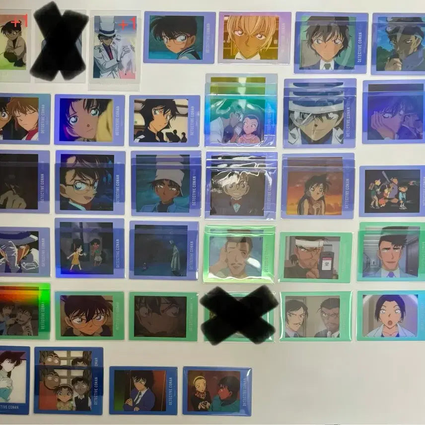 [BUNJANG] Detective Conan Pashacolle Clear Card Set / 명탐정코난 파샤코레 클리어카드 1~3탄 교환/판매합니다