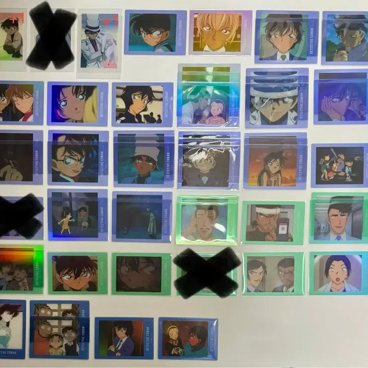[BUNJANG] Detective Conan Pashacolle Clear Card Set / 명탐정코난 파샤코레 클리어카드 1~3탄 교환/판매합니다
