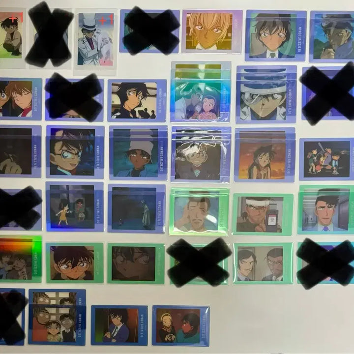 [BUNJANG] Detective Conan Pashacolle Clear Card Set / 명탐정코난 파샤코레 클리어카드 1~3탄 교환/판매합니다
