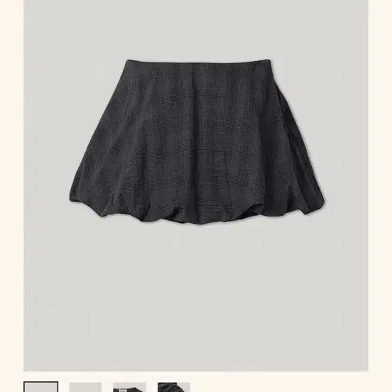 [BUNJANG] Smooth Mood Solid Bubble Skirt / 스무드무드 솔리 버블 스커트