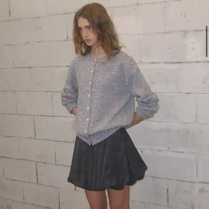 [BUNJANG] Smooth Mood Solid Bubble Skirt / 스무드무드 솔리 버블 스커트