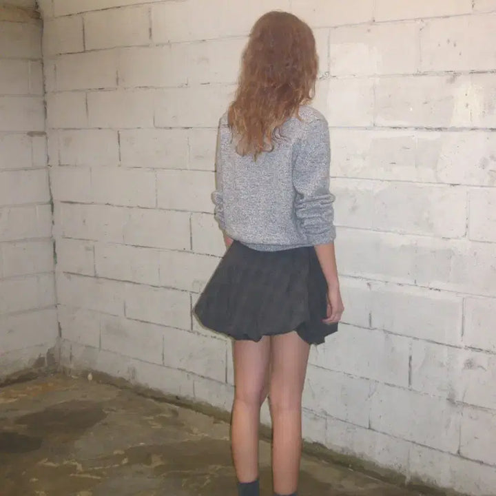 [BUNJANG] Smooth Mood Solid Bubble Skirt / 스무드무드 솔리 버블 스커트