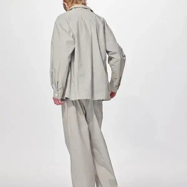 [BUNJANG] GU x Engineered Garments Navy White Pants / GU X 엔지니어드가먼츠 콜라보 바지 네이비 화이트 새제품