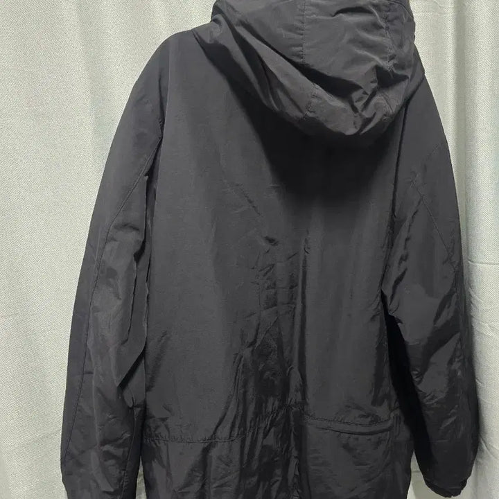 [BUNJANG] Jeep Black Hooded Lightweight Down Jacket / 지프 블랙 후드 경량패딩