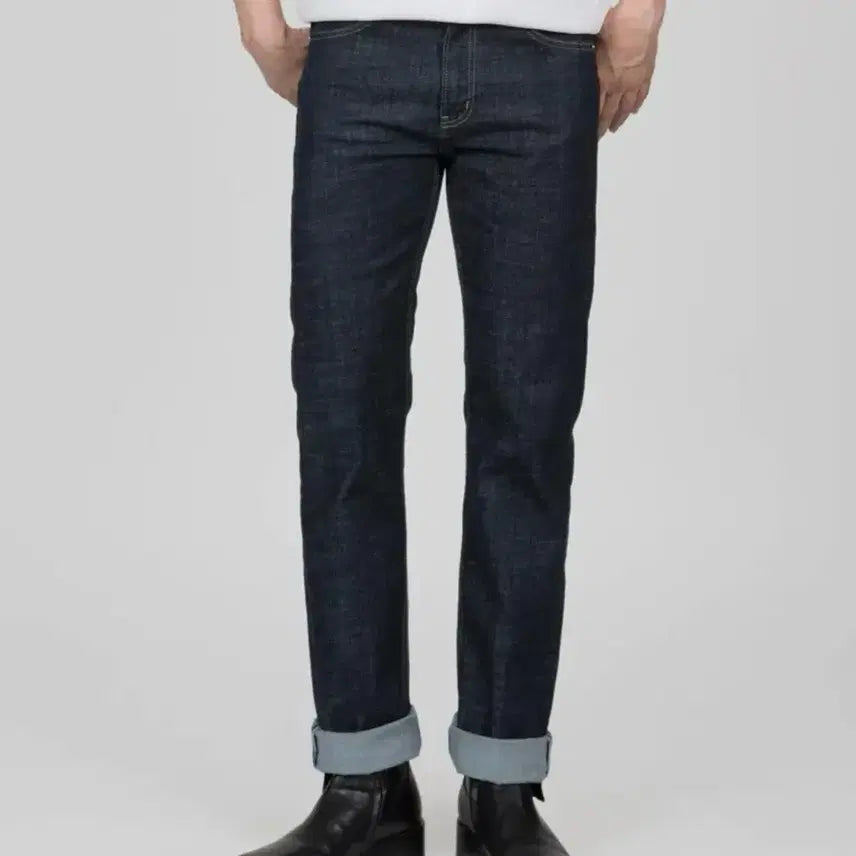 [BUNJANG] Modena Blue Color Uniform Jeans / 모드나인 Blue Color Uniform