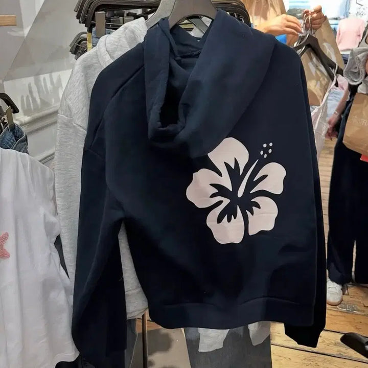 [BUNJANG] subdued Flower hoodie 섭듀드 후드티 택o / subdued Flower hoodie 섭듀드 후드티 택o