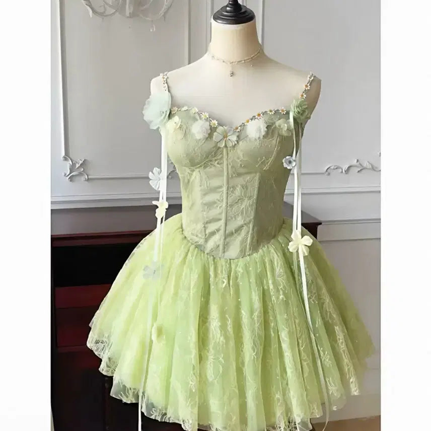 [BUNJANG] Tinkerbell Graduation Costume Set / 예쁜 팅커벨 졸업사진 의상