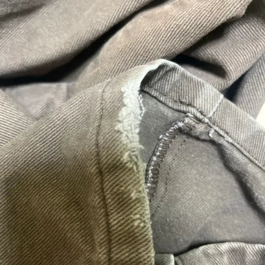 [BUNJANG] Modimood Side Snap 3-way Wide Cotton Tucked Pants / 급처)) 에이블리 모디무드 사이드 스냅 3-way 와이드 코튼 핀턱 팬츠