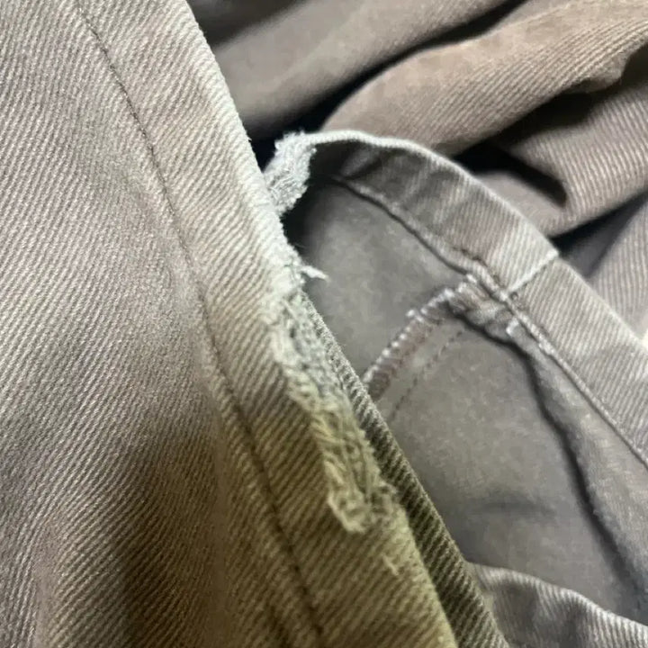 [BUNJANG] Modimood Side Snap 3-way Wide Cotton Tucked Pants / 급처)) 에이블리 모디무드 사이드 스냅 3-way 와이드 코튼 핀턱 팬츠