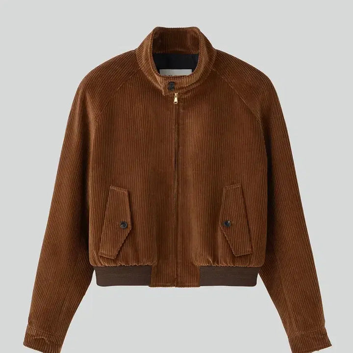 [BUNJANG] RECTO 24FW Corduroy Harrington Jacket L / [24FW] 렉토 잭 코듀로이 해링턴 자켓 L
