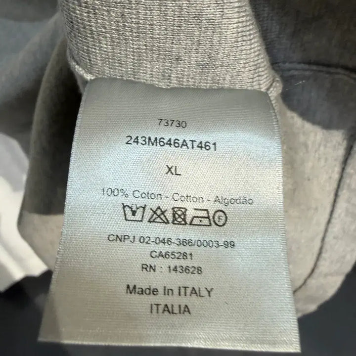 [SOLD OUT] [XL] 디올 1947 로고 오버핏 반팔 티셔츠