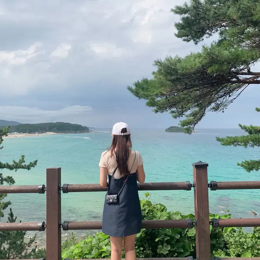 [BUNJANG] Smooth Mood Denim Mini Dress / 스무드무드 데님 원피스