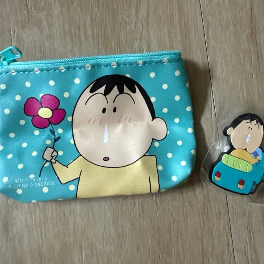 [BUNJANG] Gagu (Maenggu) Tissue Pouch + Clip Bundle Set / 맹구 가챠 티슈파우치+집게 일괄