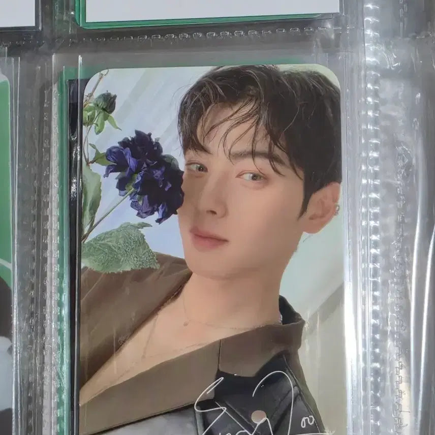 [BUNJANG] Astro Cha Eun-woo Blue Flame Concept Zone Photocard / 아스트로 차은우 Blue Flame concept zone 포토카드