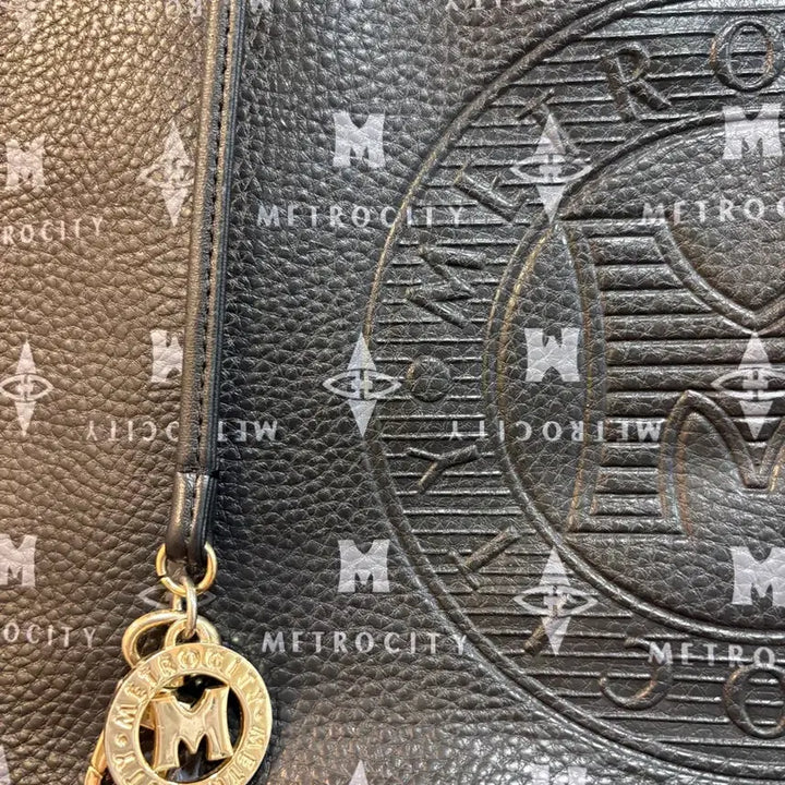 [BUNJANG] Metroc City Black Shoulder Bag / 메트로시티 블랙 숄더백 가방